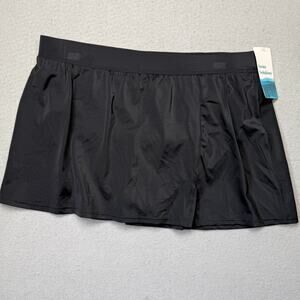 Swim Solutions Swim Skirt, black size 16 $42